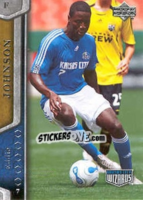 Sticker Eddie Johnson - MLS 2007 - Upper Deck