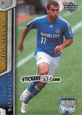 Sticker Yura Movsisyan - MLS 2007 - Upper Deck