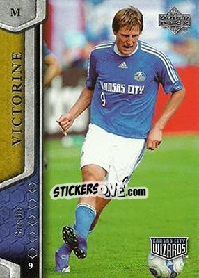 Sticker Sasha Victorine - MLS 2007 - Upper Deck