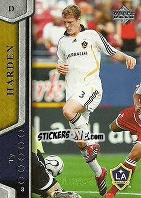 Sticker Ty Harden - MLS 2007 - Upper Deck