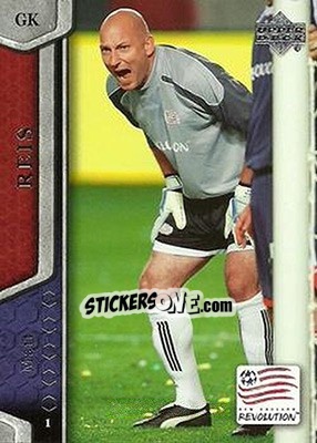 Cromo Matt Reis - MLS 2007 - Upper Deck