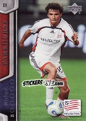 Sticker Michael Parkhurst - MLS 2007 - Upper Deck