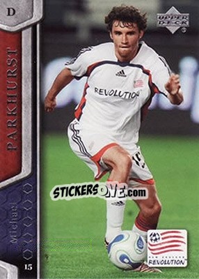 Sticker Michael Parkhurst - MLS 2007 n. 77 - Upper Deck