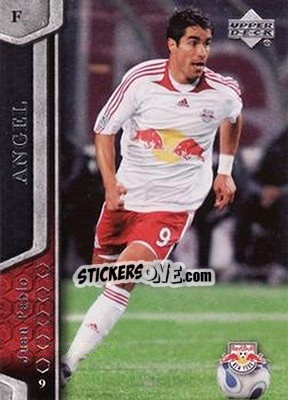 Sticker Juan Pablo Angel - MLS 2007 - Upper Deck