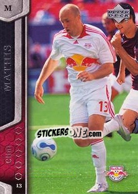 Sticker Clint Mathis - MLS 2007 - Upper Deck