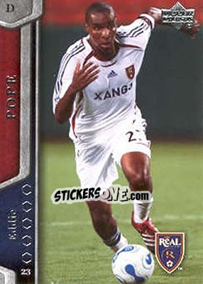 Cromo Eddie Pope - MLS 2007 - Upper Deck