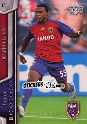 Cromo Robbie Findley - MLS 2007 - Upper Deck