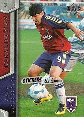 Sticker Alecko Eskandarian - MLS 2007 - Upper Deck