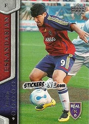 Cromo Alecko Eskandarian - MLS 2007 - Upper Deck