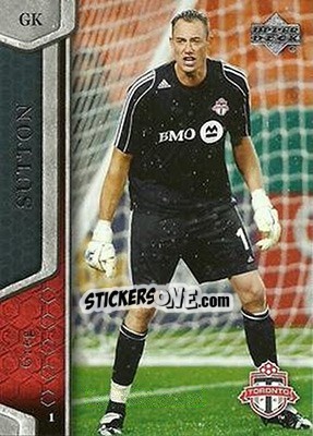 Sticker Greg Sutton - MLS 2007 - Upper Deck