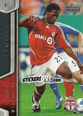 Sticker Collin Samuel - MLS 2007 - Upper Deck