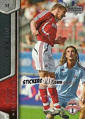 Sticker Ronnie O'Brien - MLS 2007 - Upper Deck