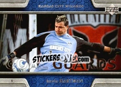 Sticker Kevin Hartman - MLS 2007 - Upper Deck