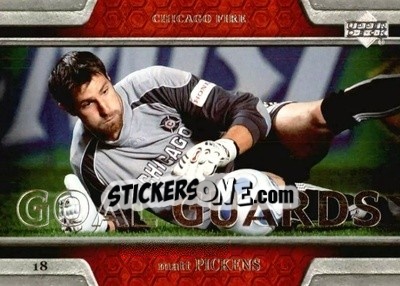 Sticker Matt Pickens - MLS 2007 - Upper Deck