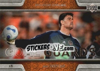 Sticker Pat Onstad - MLS 2007 n. GG11 - Upper Deck