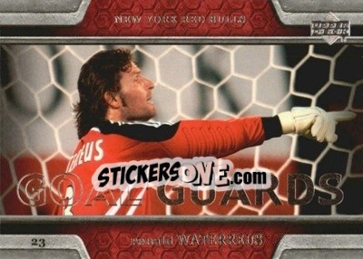 Sticker Ronald Waterreus - MLS 2007 n. GG12 - Upper Deck
