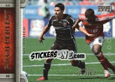 Sticker Christian Gomez - MLS 2007 - Upper Deck