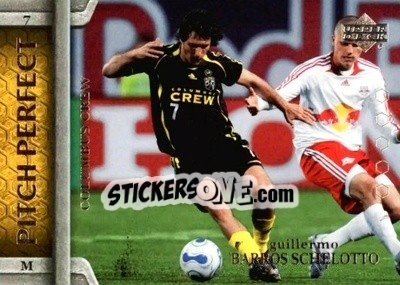 Sticker Guillermo Barros Schelotto - MLS 2007 - Upper Deck