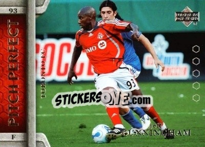 Sticker Jeff Cunningham - MLS 2007 - Upper Deck
