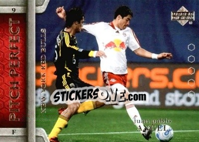 Sticker Juan Pablo Angel - MLS 2007 - Upper Deck