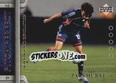 Cromo Michael Parkhurst - MLS 2007 - Upper Deck