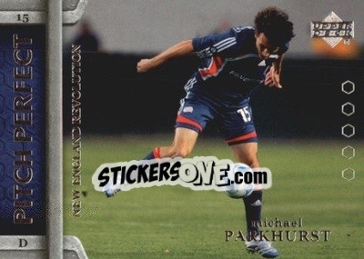 Sticker Michael Parkhurst - MLS 2007 - Upper Deck