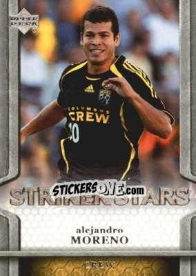 Cromo Alejandro Moreno - MLS 2007 - Upper Deck