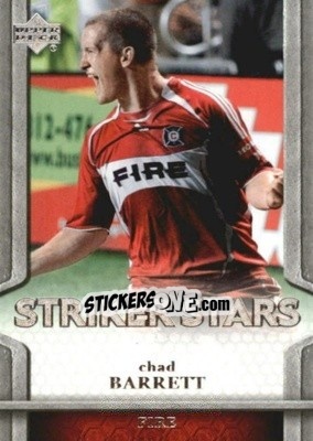 Sticker Chad Barrett - MLS 2007 - Upper Deck