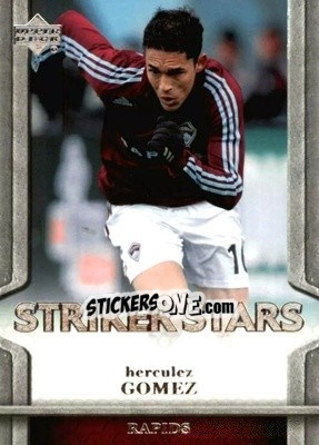 Sticker Herculez Gomez - MLS 2007 n. SS11 - Upper Deck