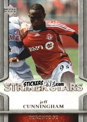 Sticker Jeff Cunningham - MLS 2007 n. SS13 - Upper Deck