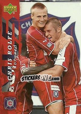Sticker Chris Rolfe - MLS 2006 n. 1 - Upper Deck