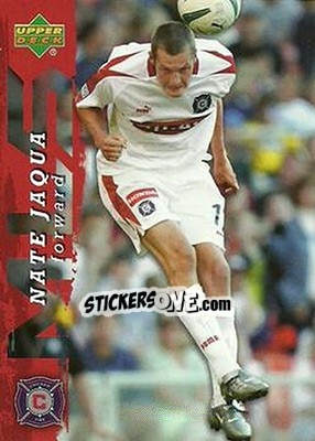 Sticker Nate Jaqua - MLS 2006 n. 2 - Upper Deck
