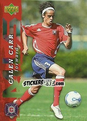 Sticker Calen Carr - MLS 2006 - Upper Deck