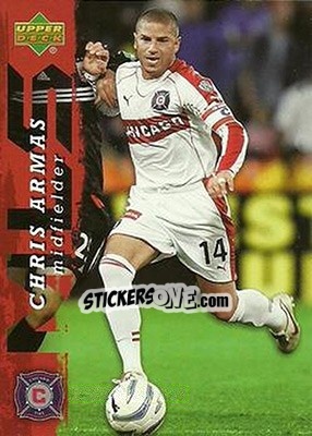 Sticker Chris Armas - MLS 2006 - Upper Deck