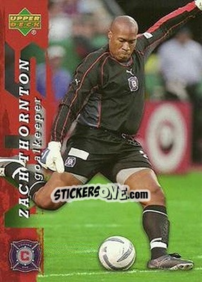 Sticker Zach Thornton - MLS 2006 - Upper Deck