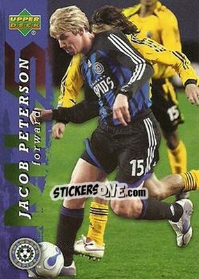 Sticker Jacob Peterson - MLS 2006 - Upper Deck