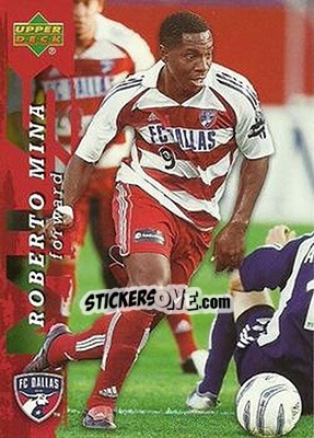 Cromo Roberto Mina - MLS 2006 - Upper Deck