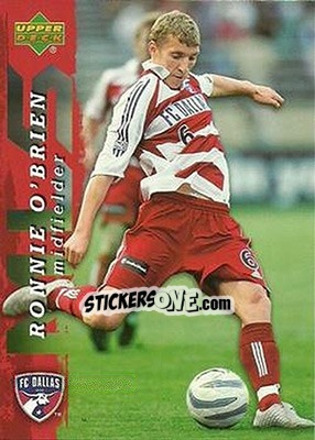Cromo Ronnie O'Brien - MLS 2006 - Upper Deck