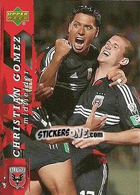 Sticker Christian Gomez - MLS 2006 - Upper Deck
