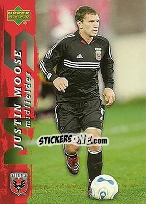 Sticker Justin Moose - MLS 2006 - Upper Deck
