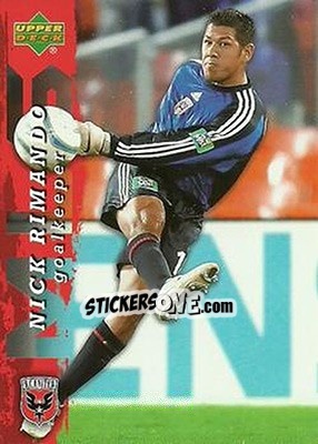 Sticker Nick Rimando - MLS 2006 - Upper Deck