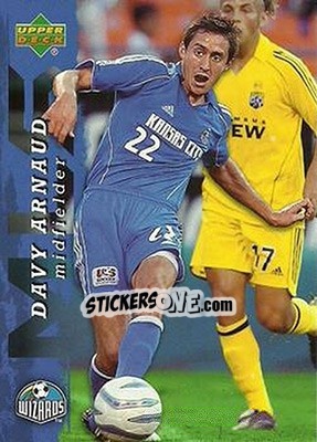 Sticker Davy Arnaud - MLS 2006 - Upper Deck
