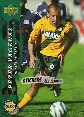 Sticker Peter Vagenas - MLS 2006 - Upper Deck