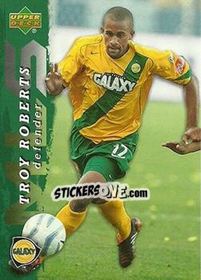 Sticker Troy Roberts - MLS 2006 - Upper Deck
