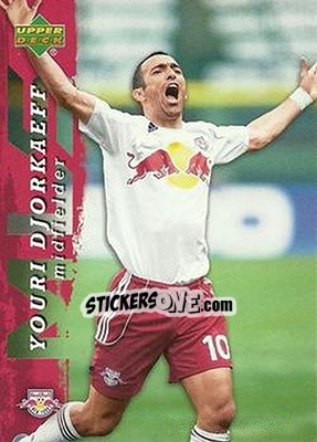 Sticker Youri Djorkaeff - MLS 2006 - Upper Deck