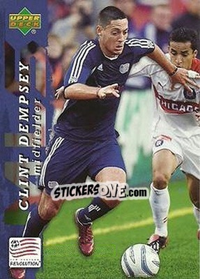 Sticker Clint Dempsey - MLS 2006 - Upper Deck