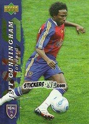 Sticker Jeff Cunningham - MLS 2006 - Upper Deck