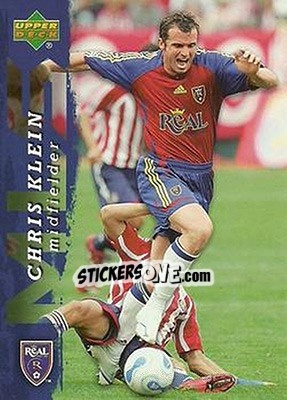 Sticker Chris Klein - MLS 2006 - Upper Deck