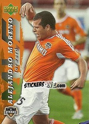 Cromo Alejandro Moreno - MLS 2006 - Upper Deck