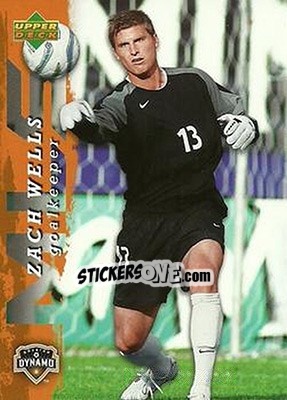 Cromo Zach Wells - MLS 2006 - Upper Deck